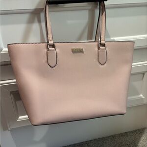 Kate Spade Pink Tote Bag with Saffiano Texture